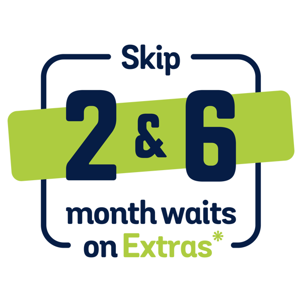 Skip the 2 & 6 month waits on Extras