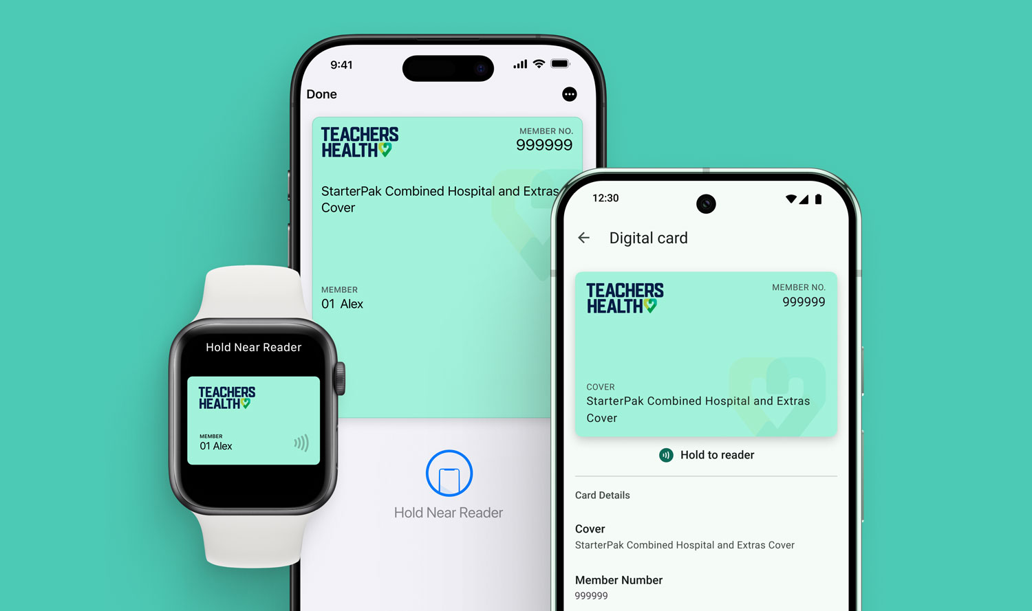 <h1 style="line-height: 3.375rem;">Your Teachers Health card, now on your phone</h1>